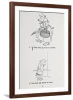 This Little Pig Went To Market - Nursery Rhyme-Arthur Rackham-Framed Giclee Print