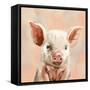 This Little Piggy-Molly Mattin-Framed Stretched Canvas