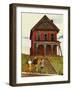 "This Old House," May 18, 1946-John Falter-Framed Giclee Print