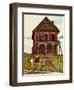 "This Old House," May 18, 1946-John Falter-Framed Giclee Print