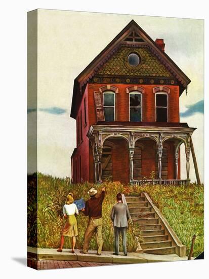 "This Old House," May 18, 1946-John Falter-Stretched Canvas