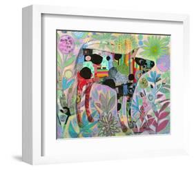 This Old Pup Has Always Been There for Me-Judy Verhoeven-Framed Art Print