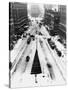 This Photograph Shows the View Looking North Over New York City's Times Square-null-Stretched Canvas