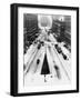 This Photograph Shows the View Looking North Over New York City's Times Square-null-Framed Photographic Print