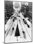 This Photograph Shows the View Looking North Over New York City's Times Square-null-Mounted Photographic Print