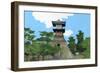 This Place is Kotohira of Japan, 2016 (Painting)-Hiroyuki Izutsu-Framed Giclee Print