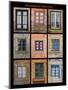 This poster captures interesting windows found throughout Portugal-Mallorie Ostrowitz-Mounted Photographic Print