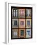 This poster captures interesting windows found throughout Portugal-Mallorie Ostrowitz-Framed Photographic Print