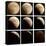 This Sequence of Photographs Shows the Total Eclipse of the Moon over Denver, Colorado-null-Stretched Canvas