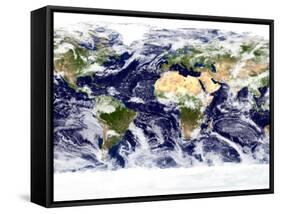 This Spectacular Image is the Most Detailed True-Color Image of the Entire Earth to Date-Stocktrek Images-Framed Stretched Canvas