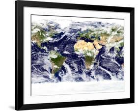 This Spectacular Image is the Most Detailed True-Color Image of the Entire Earth to Date-Stocktrek Images-Framed Photographic Print