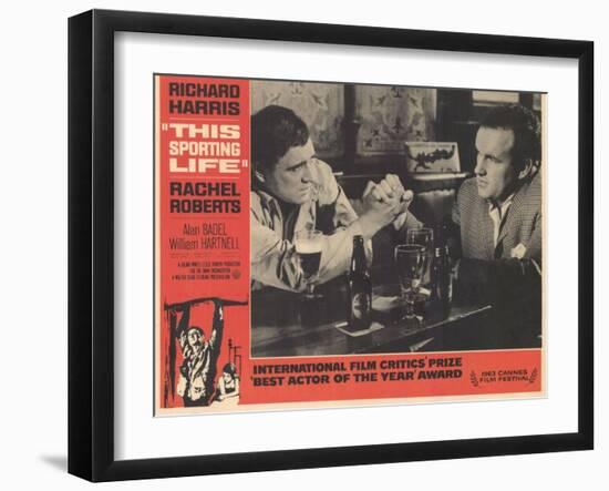 This Sporting Life, 1963-null-Framed Art Print