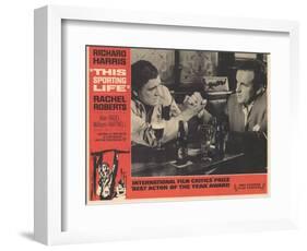 This Sporting Life, 1963-null-Framed Art Print