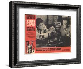 This Sporting Life, 1963-null-Framed Art Print