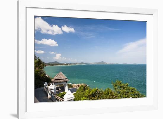 This Spot Is Just Outside of Chaweng, Looking Back onto the Beach-Micah Wright-Framed Photographic Print