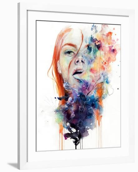 This Thing Called Art Is Really Dangerous-Agnes Cecile-Framed Art Print