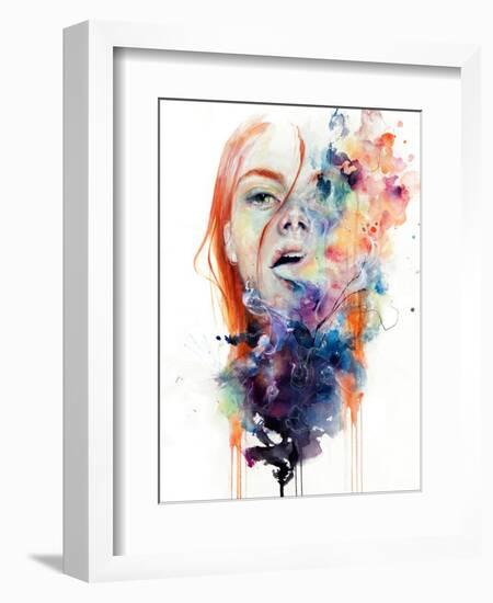 This Thing Called Art Is Really Dangerous-Agnes Cecile-Framed Art Print