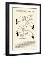 This Trick Will Fool You-null-Framed Art Print