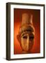 This Ugaritic Sculpture Potrait Head but Gender and Class Remain Unknown. Damascus, Syria., 1970S (-James L Stanfield-Framed Giclee Print