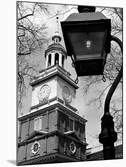 This View Shows Independence Hall-null-Mounted Premium Photographic Print