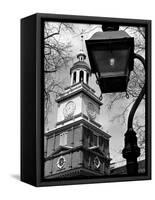 This View Shows Independence Hall-null-Framed Stretched Canvas