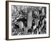 This View Shows the Western Front Along Sixth Avenue of the Nearly Completed Rockefeller Center-null-Framed Photographic Print