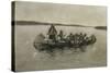 This Was a Fatal Embarkation, 1898-Frederic Remington-Stretched Canvas