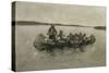 This Was a Fatal Embarkation, 1898-Frederic Remington-Stretched Canvas