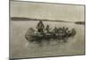 This Was a Fatal Embarkation, 1898-Frederic Remington-Mounted Giclee Print