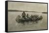 This Was a Fatal Embarkation, 1898-Frederic Remington-Framed Stretched Canvas