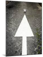 This Way to Soccer-Max Power-Mounted Photographic Print