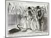 This Year, the Ducks are Really the Most Popular of the Exhibition of Sculptures-Honore Daumier-Mounted Giclee Print