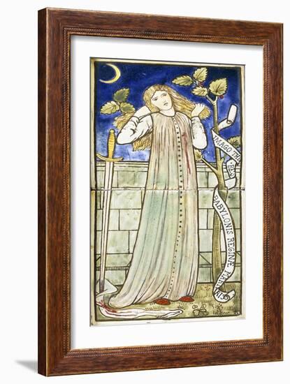 Thisbe, 1861-62-Edward Burne-Jones-Framed Giclee Print