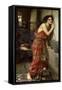 Thisbe' or 'The Listener', 1909-John William Waterhouse-Framed Stretched Canvas