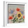 Thistle Bouquet II-Victoria Borges-Framed Art Print