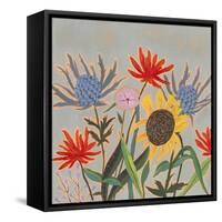 Thistle Bouquet II-Victoria Borges-Framed Stretched Canvas