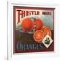 Thistle Brand - California - Citrus Crate Label-Lantern Press-Framed Art Print