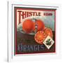 Thistle Brand - California - Citrus Crate Label-Lantern Press-Framed Art Print