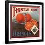 Thistle Brand - California - Citrus Crate Label-Lantern Press-Framed Art Print
