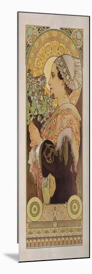 Thistle from the Sands, 1902-Alphonse Mucha-Mounted Giclee Print