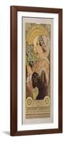 Thistle from the Sands, 1902-Alphonse Mucha-Framed Giclee Print