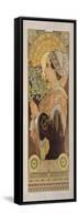 Thistle from the Sands, 1902-Alphonse Mucha-Framed Stretched Canvas