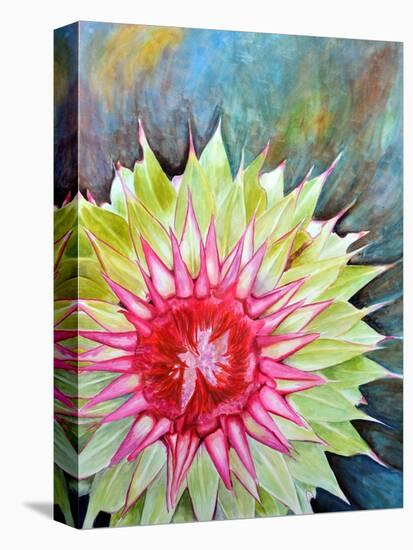 Thistle-Jennifer Redstreake Geary-Stretched Canvas