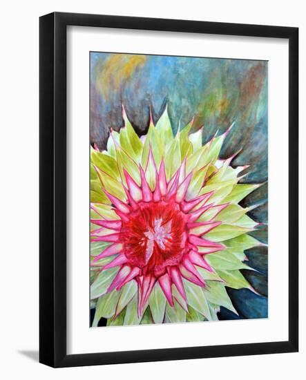 Thistle-Jennifer Redstreake Geary-Framed Art Print