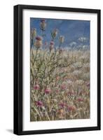 Thistles 1-Lincoln Seligman-Framed Giclee Print