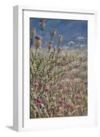 Thistles 1-Lincoln Seligman-Framed Giclee Print