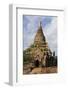 Thitsawady Pagoda. Bagan Pagodas. Bagan. Myanmar-Tom Norring-Framed Photographic Print