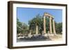 Tholos, Ancient Greek ruins, Olympia, Greece-Lisa S. Engelbrecht-Framed Photographic Print