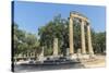 Tholos, Ancient Greek ruins, Olympia, Greece-Lisa S. Engelbrecht-Stretched Canvas