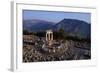 Tholos Athena temple at Delphi archeological site-Charles Bowman-Framed Photographic Print